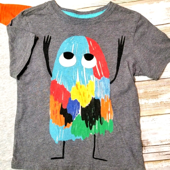 5/$20‼️Gray Popsicle Short Sleeve Tee 5T